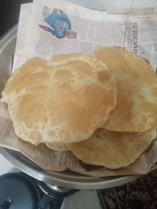 Delicious Bhature prepared by COOX