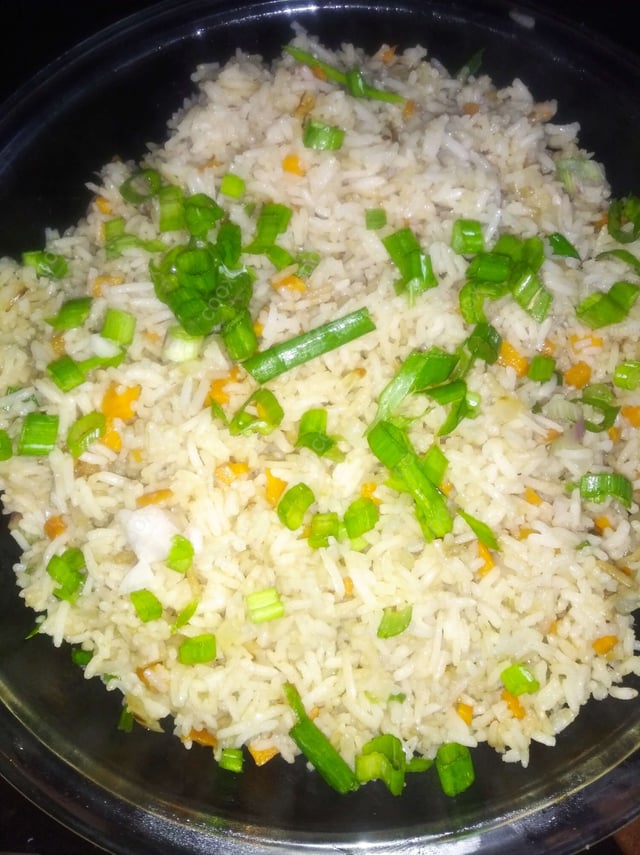 Delicious Veg Fried Rice prepared by COOX