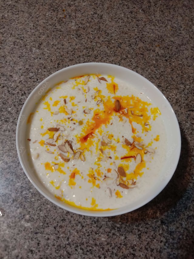 Delicious Kheer prepared by COOX