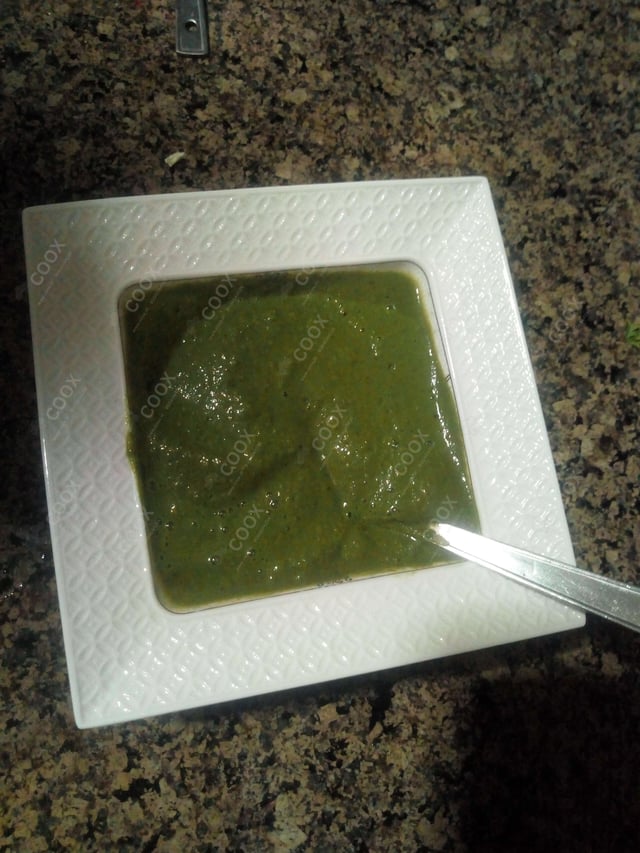 Delicious Green Chutney prepared by COOX