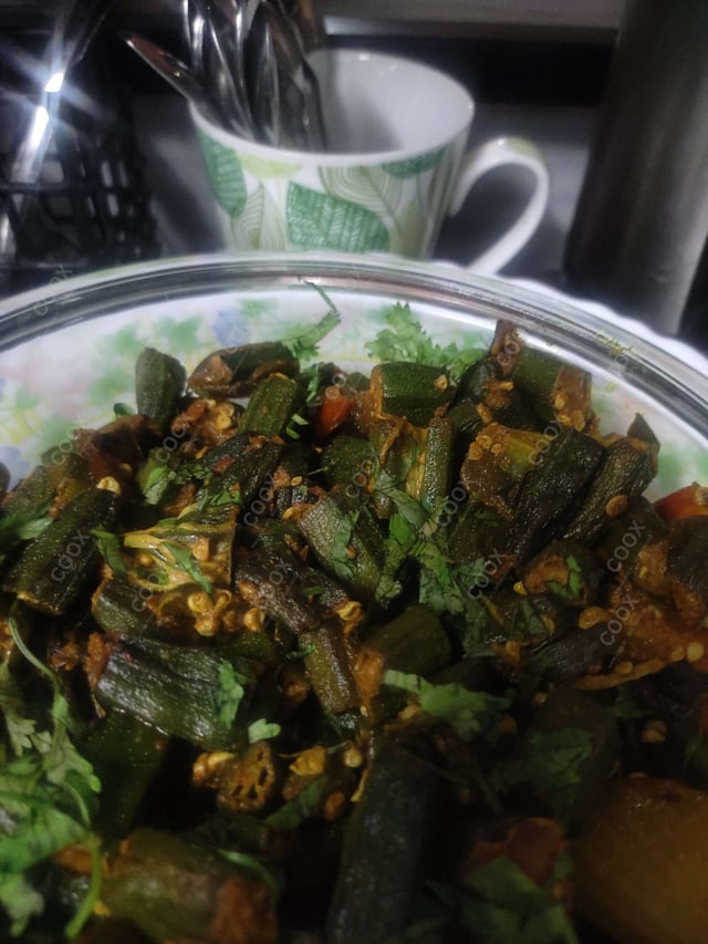 Delicious Bhindi do Pyaza prepared by COOX