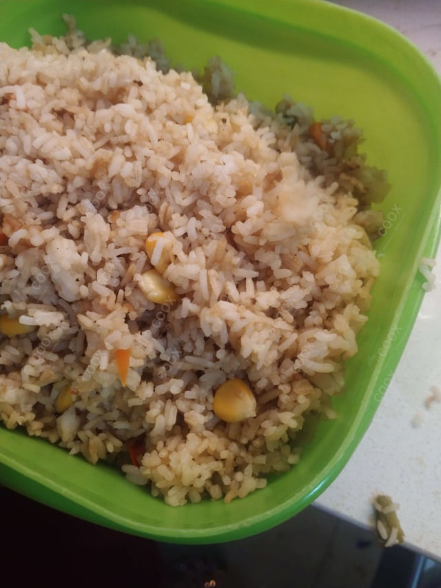 Delicious Burnt Garlic Rice prepared by COOX