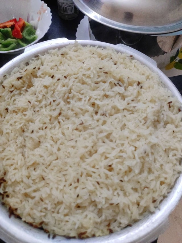 Delicious Jeera Rice prepared by COOX