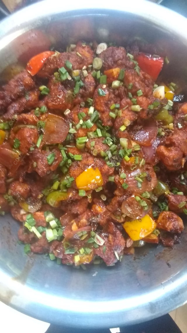 Delicious Chilly Chicken prepared by COOX