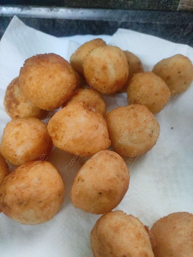 Delicious Fried Cheese Balls prepared by COOX