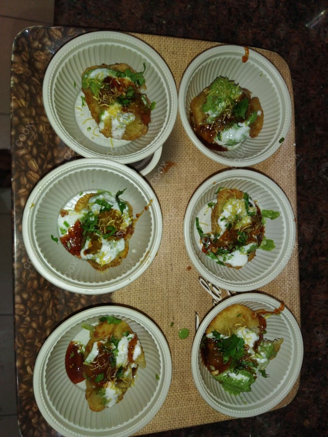 Delicious Aloo Tikki Chaat prepared by COOX