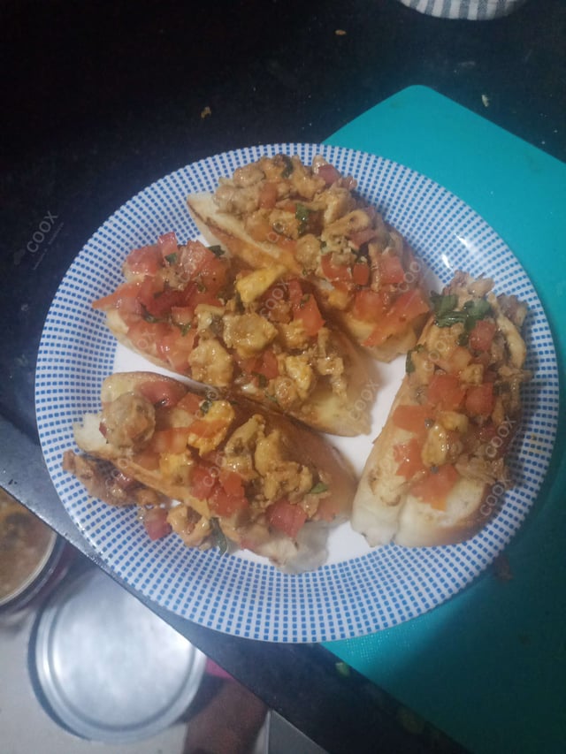 Delicious Chicken Bruschetta prepared by COOX