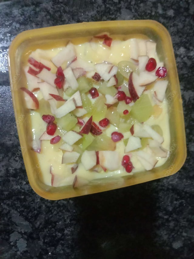 Delicious Fruit Custard prepared by COOX