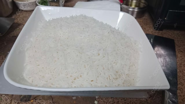 Delicious Steamed Rice prepared by COOX