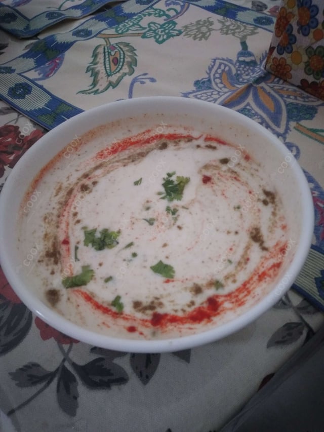 Delicious Plain Raita prepared by COOX