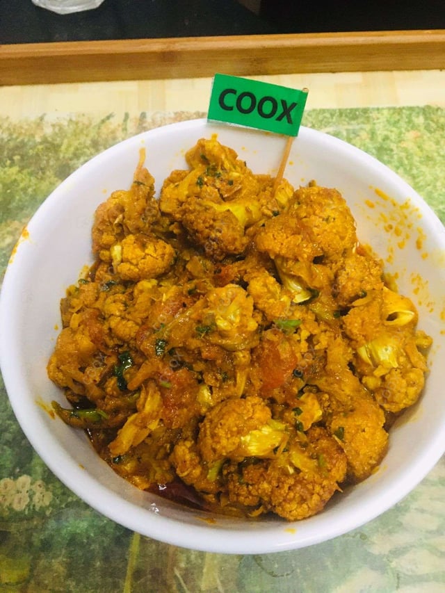 Delicious Adraki Gobhi prepared by COOX