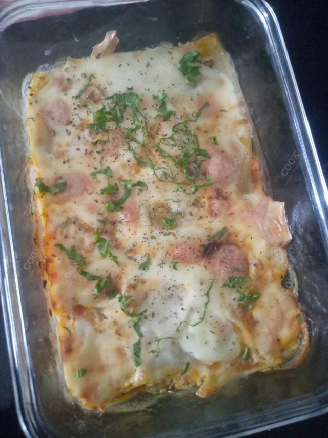 Delicious Veg Lasagna prepared by COOX