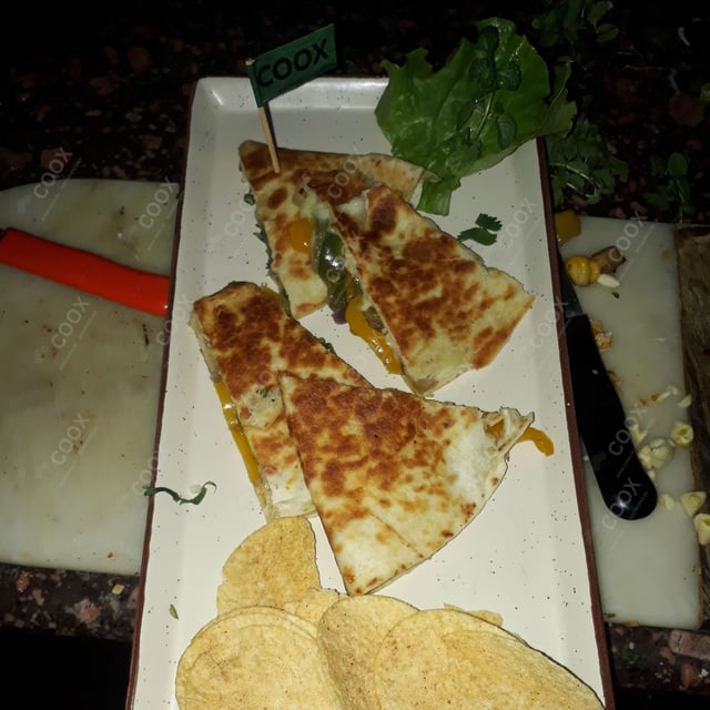 Delicious Veg Quesadillas prepared by COOX