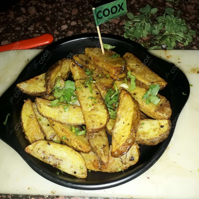 Delicious Potato Wedges prepared by COOX