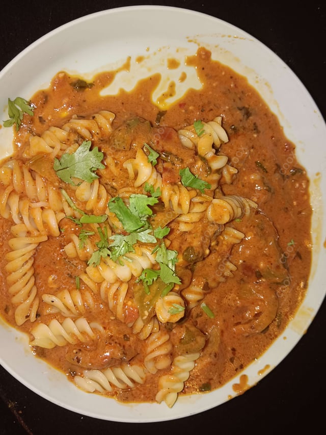 Delicious Pasta in Pink Sauce prepared by COOX