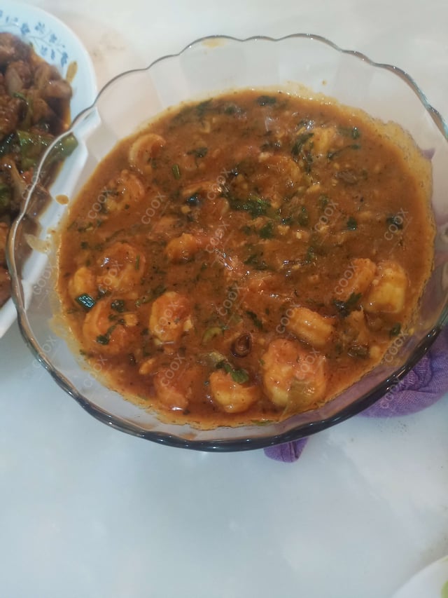 Delicious Butter Garlic Prawns prepared by COOX