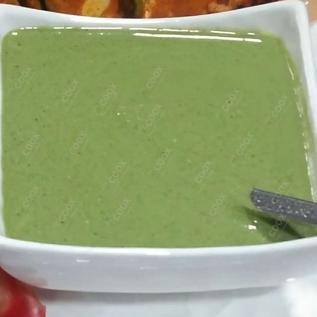 Delicious Green Chutney prepared by COOX