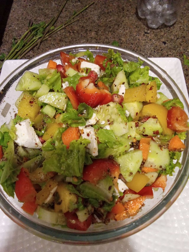 Delicious Greek Salad prepared by COOX