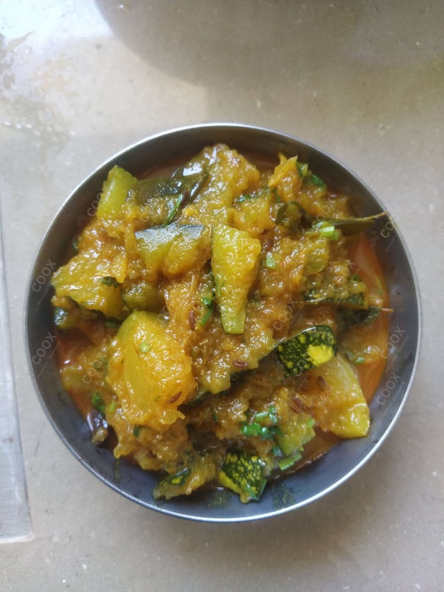 Delicious Kaddu ki Sabzi (Sitafal) prepared by COOX