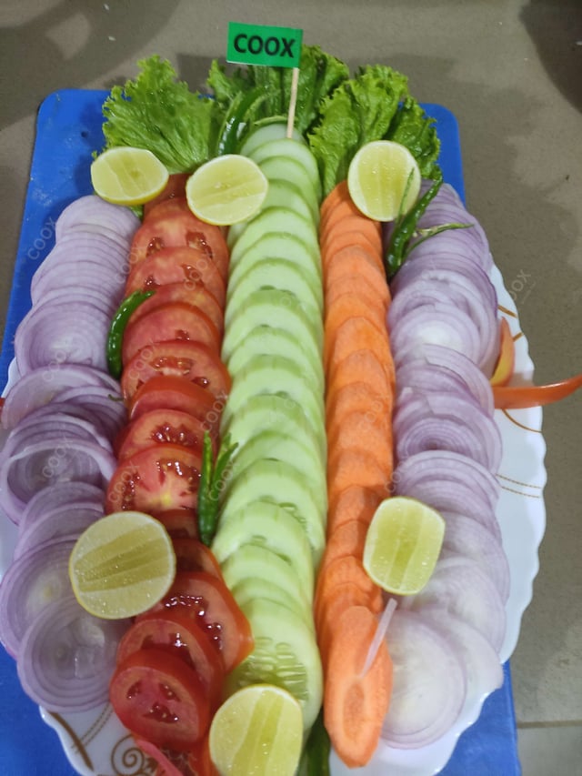 Delicious Salad, Papad prepared by COOX