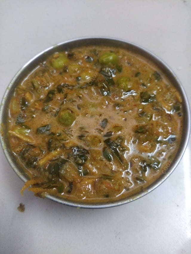 Delicious Methi Matar Malai prepared by COOX