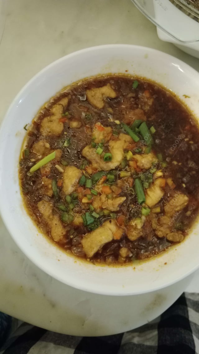 Delicious Chicken Manchurian (Gravy) prepared by COOX