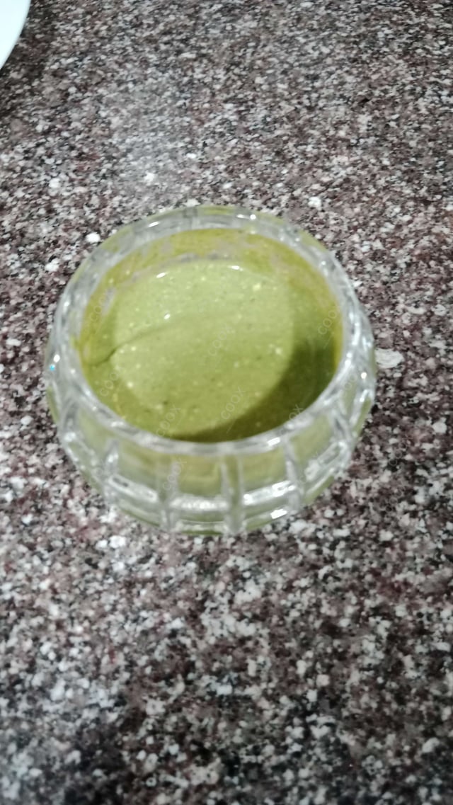 Delicious Green Chutney prepared by COOX