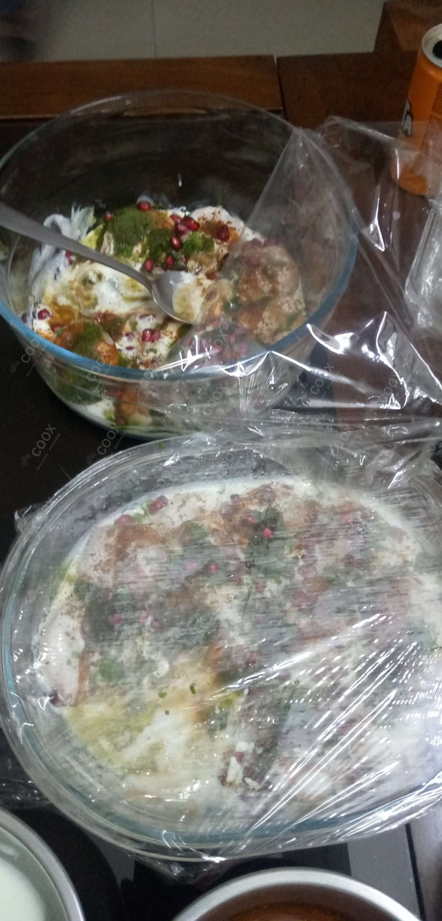 Delicious Dahi Bhalla prepared by COOX