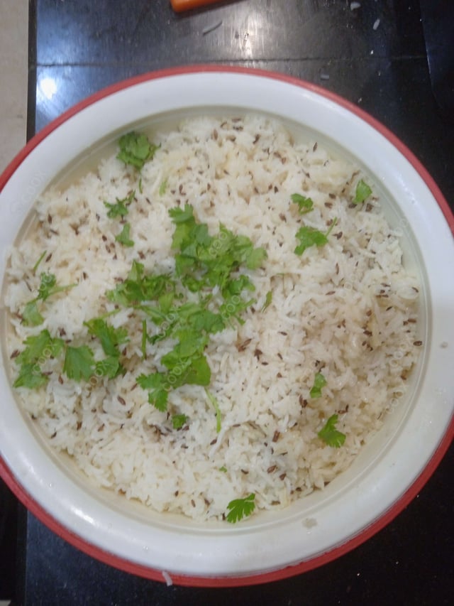 Delicious Jeera Rice prepared by COOX