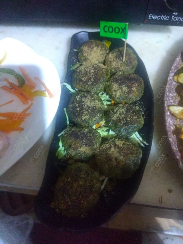 Delicious Hariyali Kebab prepared by COOX