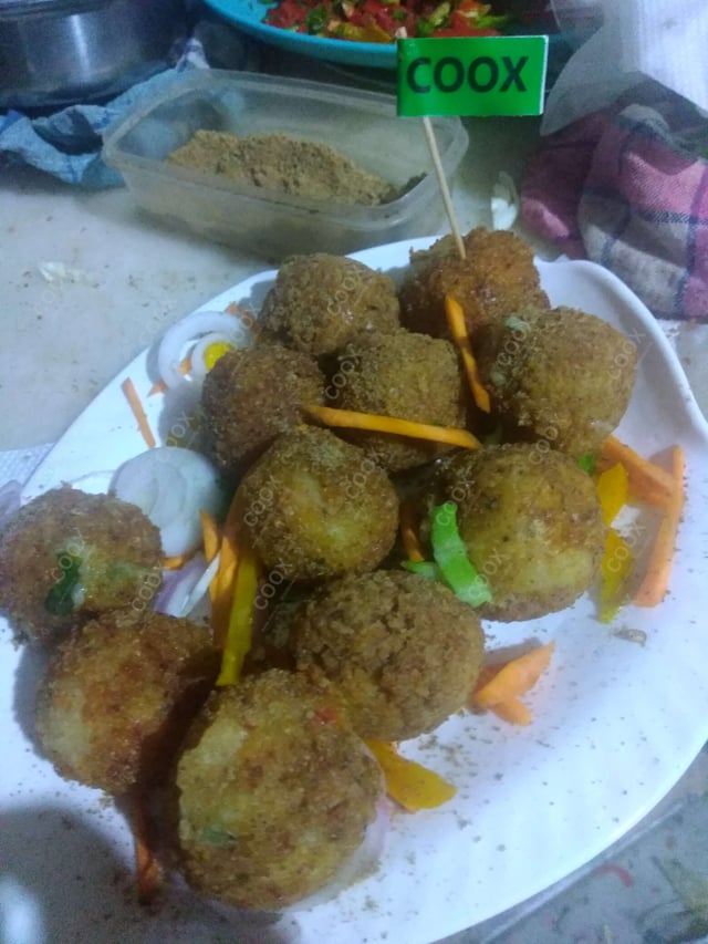 Delicious Fried Cheese Balls prepared by COOX