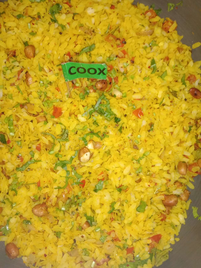 Delicious Poha prepared by COOX