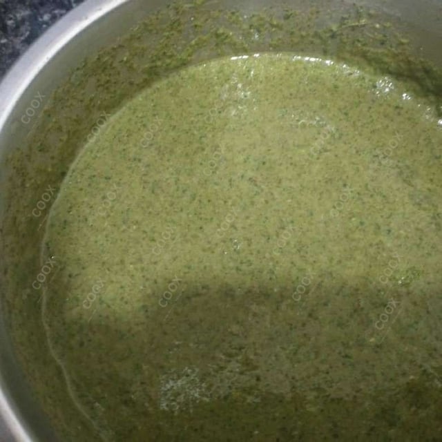 Delicious Green Chutney prepared by COOX