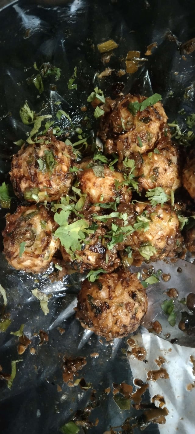 Delicious Veg Manchurian (Dry) prepared by COOX