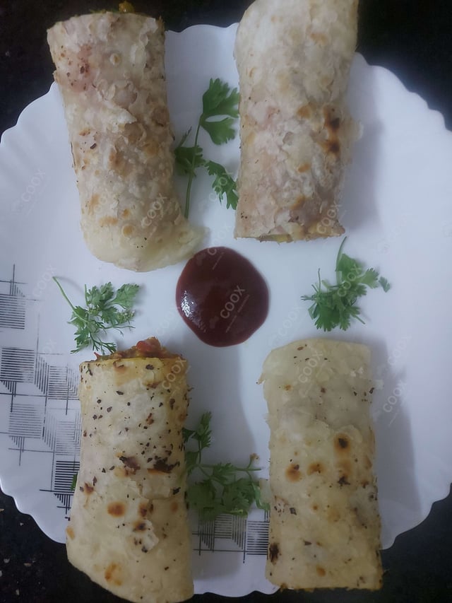 Delicious Veg Kathi Rolls prepared by COOX