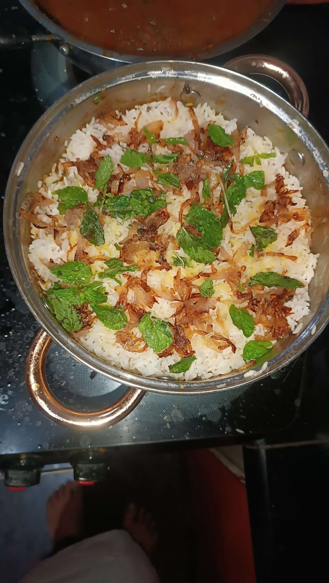 Delicious Egg Biryani prepared by COOX