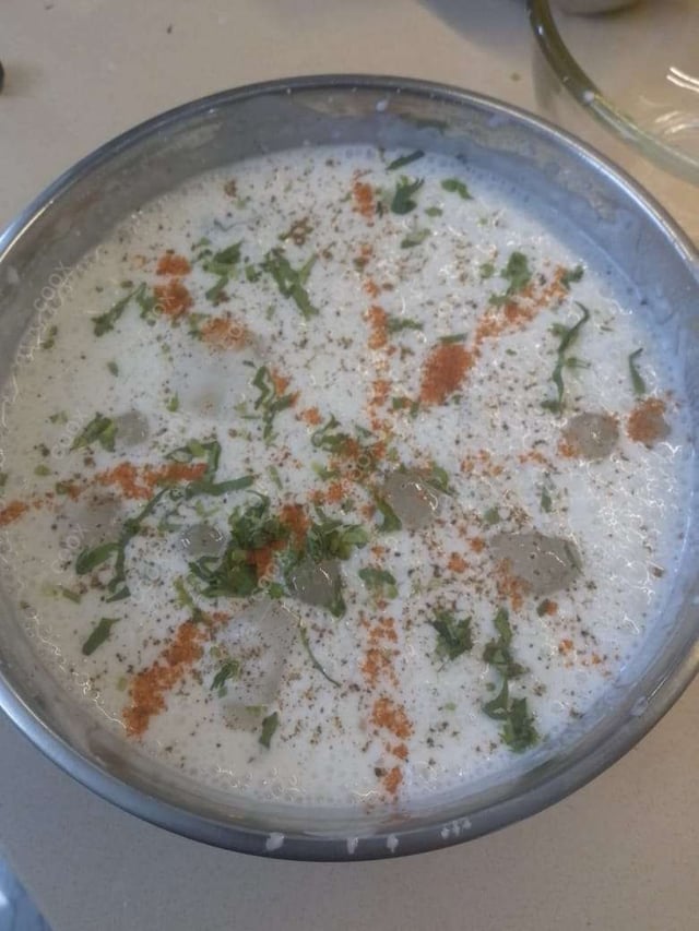 Delicious Plain Raita prepared by COOX