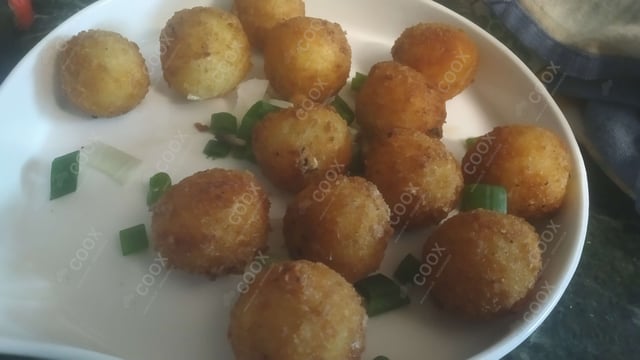 Delicious Fried Cheese Balls prepared by COOX