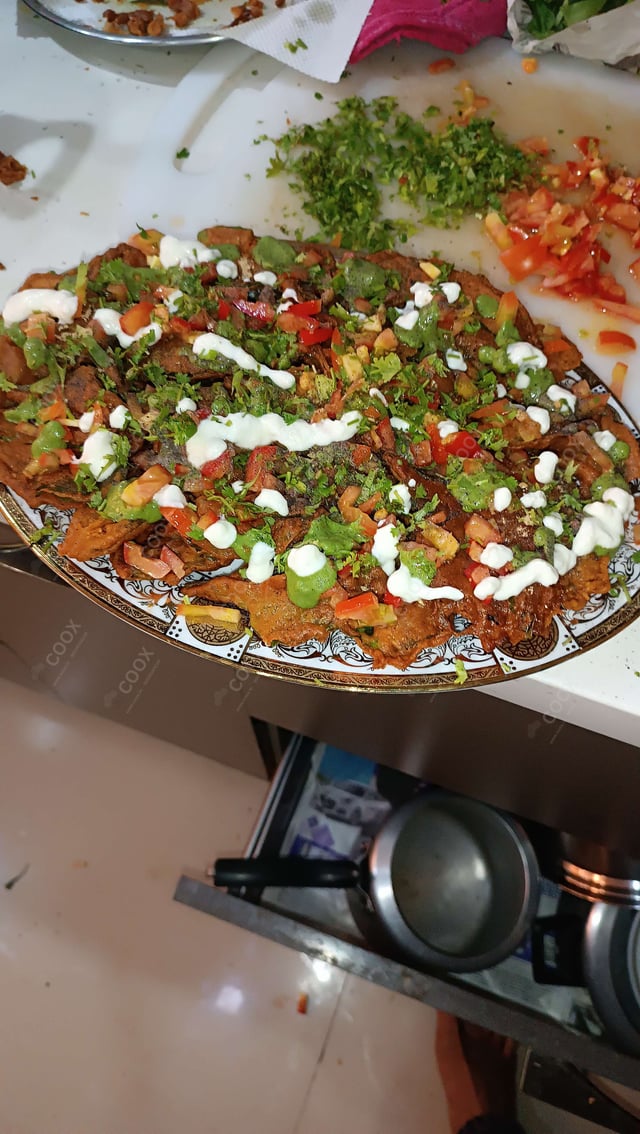 Delicious Palak Patta Chaat prepared by COOX