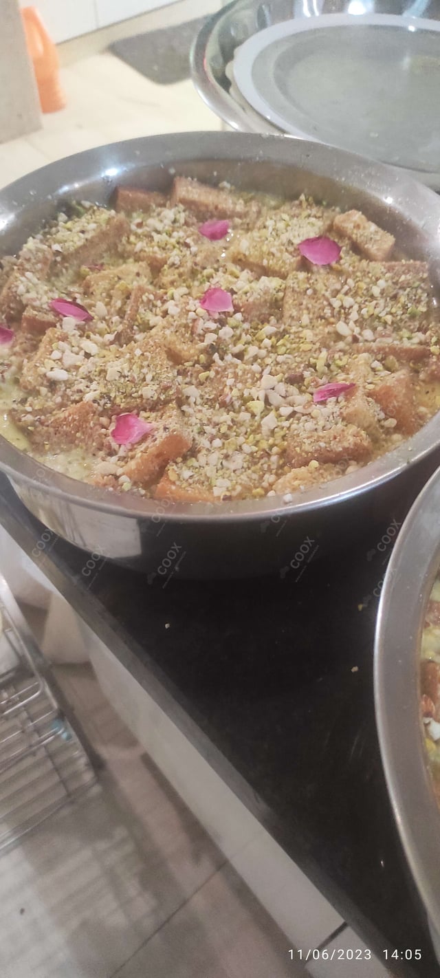 Delicious Shahi Tukda prepared by COOX