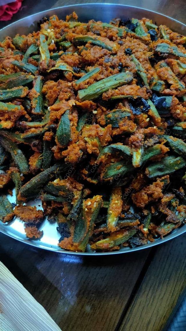 Delicious Kurkuri Bhindi prepared by COOX