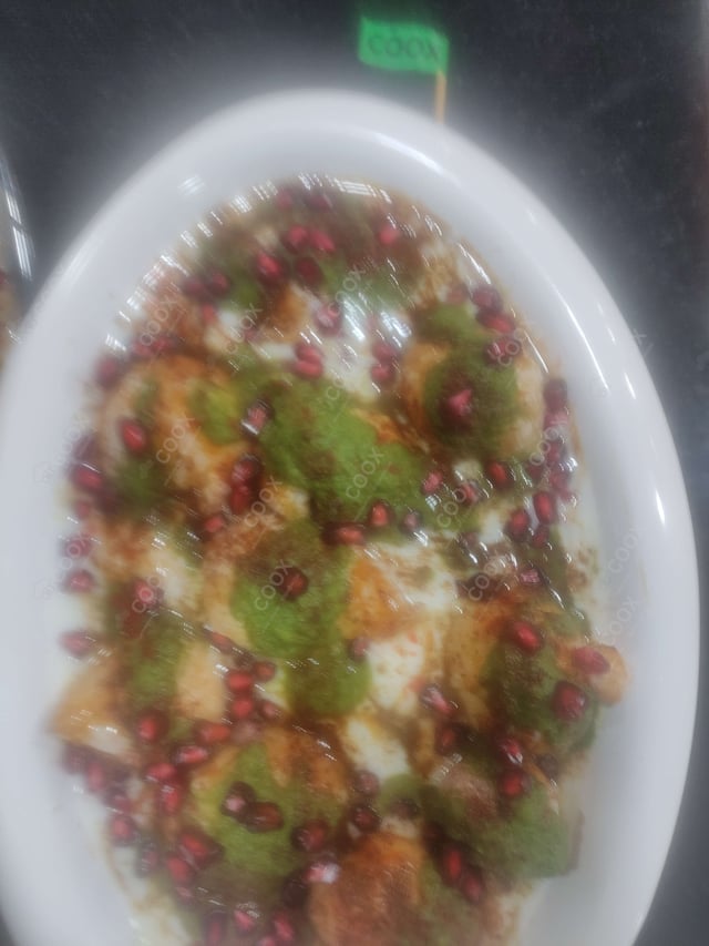 Delicious Dahi Bhalla prepared by COOX