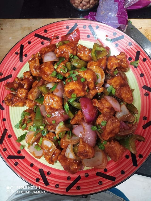 Delicious Chilly Chicken prepared by COOX