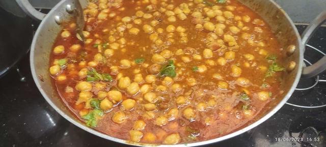 Delicious Chole prepared by COOX