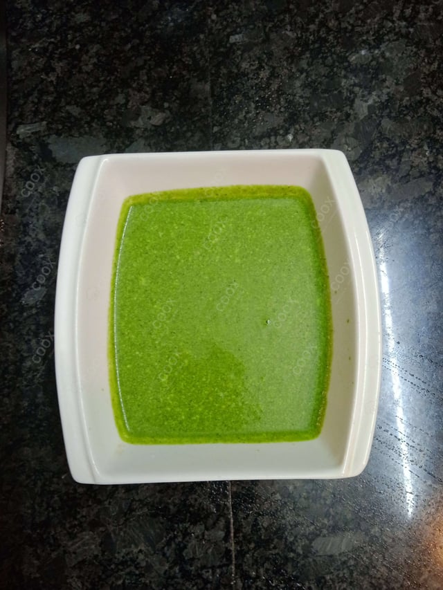 Delicious Green Chutney prepared by COOX