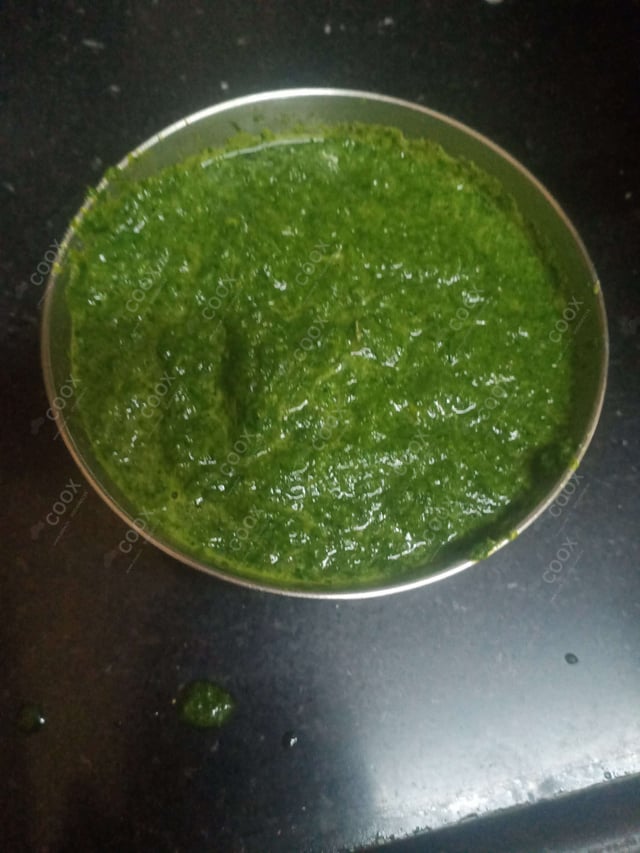 Delicious Green Chutney prepared by COOX