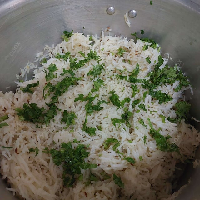 Delicious Jeera Rice prepared by COOX