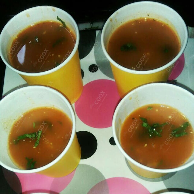 Delicious Tomato Basil Soup prepared by COOX