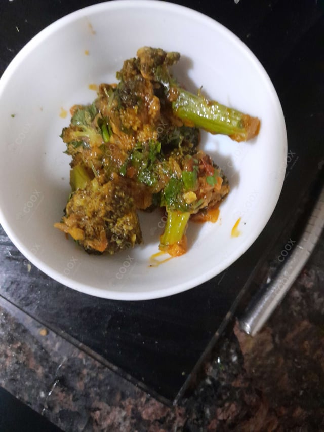 Delicious Masala Broccoli prepared by COOX