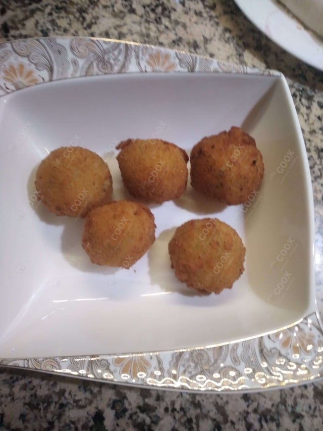 Delicious Fried Cheese Balls prepared by COOX